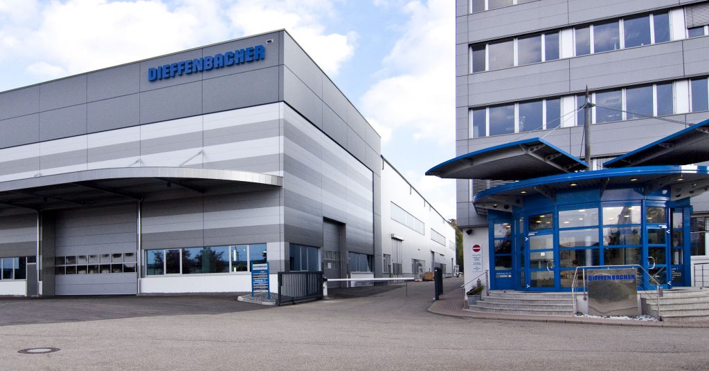 Dieffenbacher-Hauptsitz in Eppingen